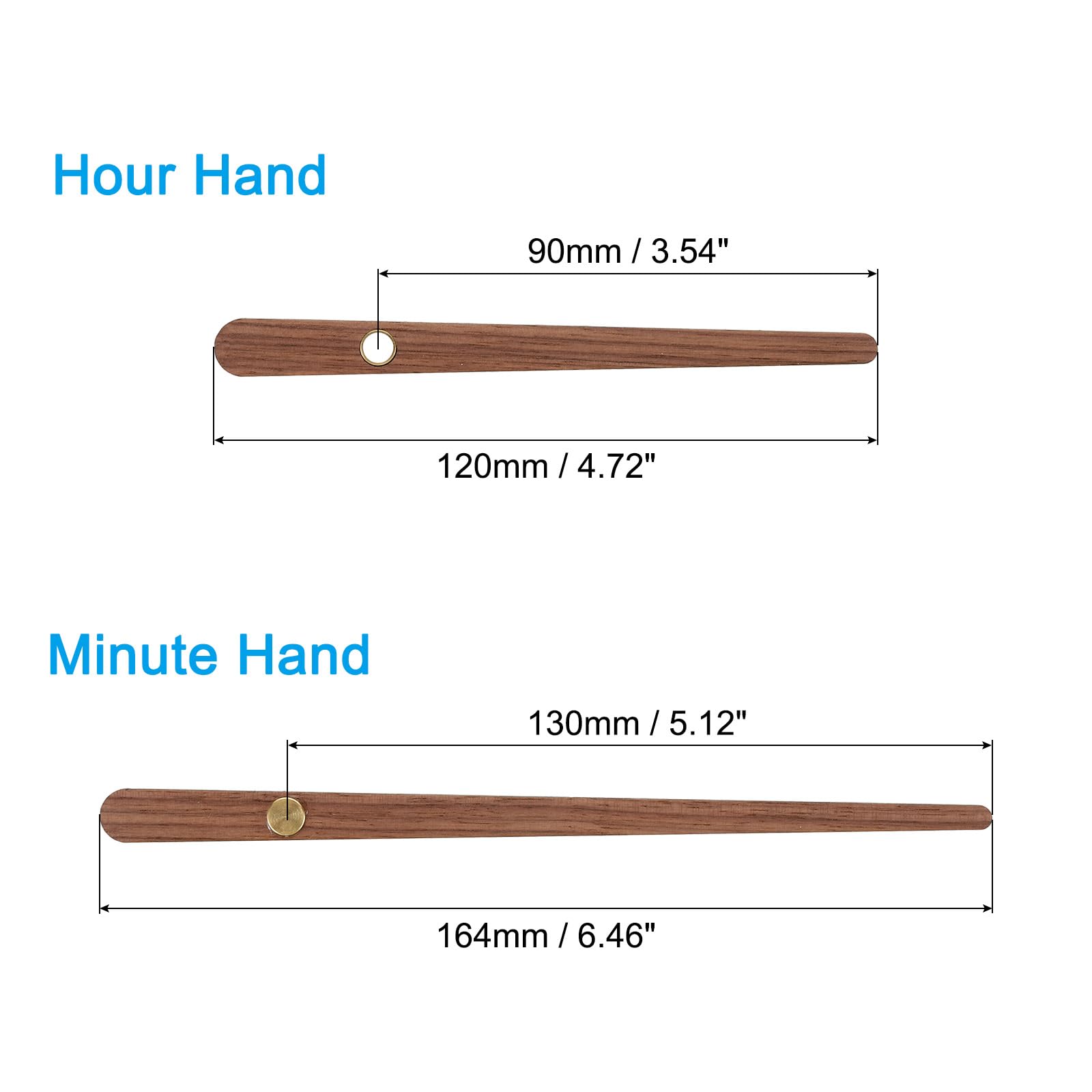 PATIKIL Replacement Clock Hands Kit - Image 2