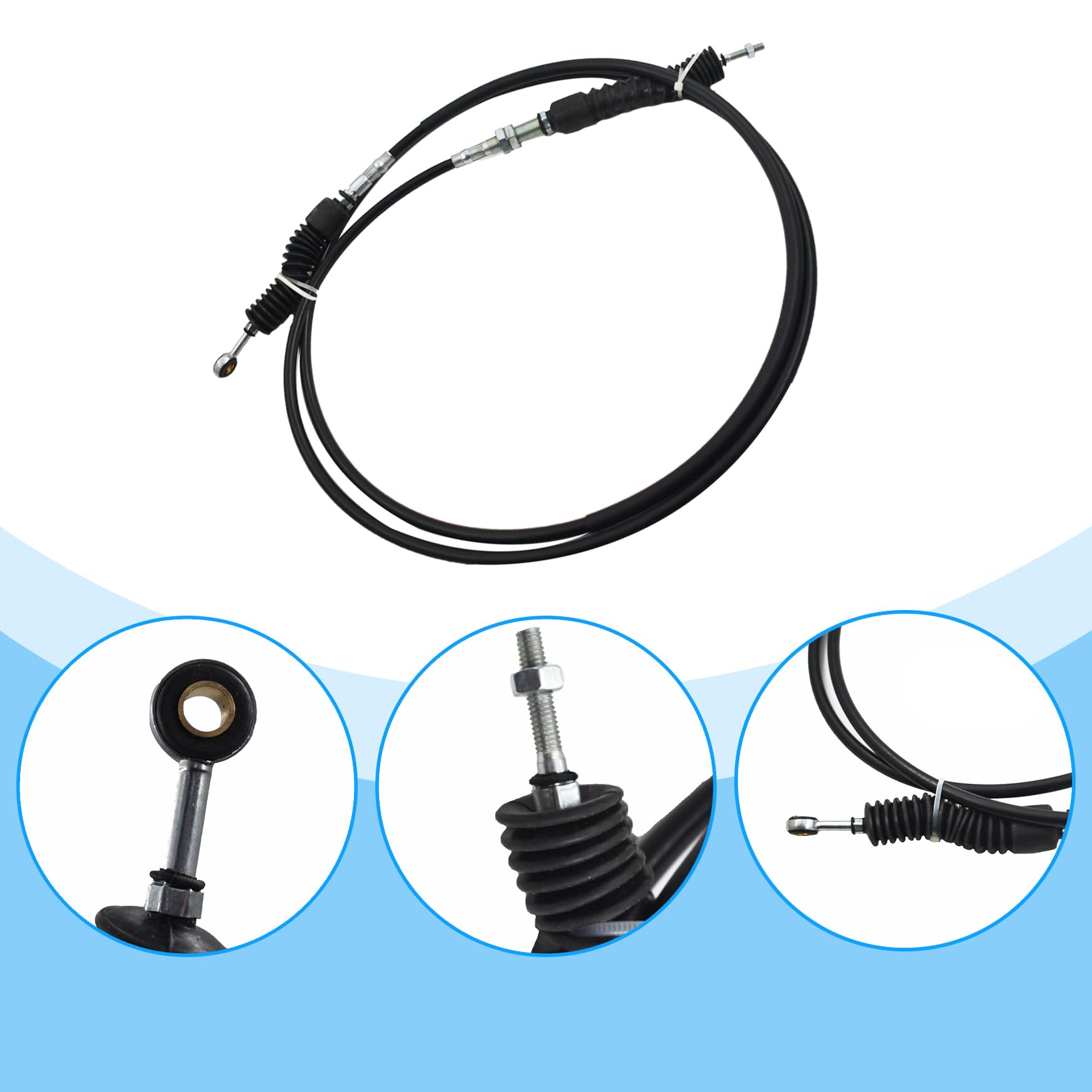 Amazon.com: Silscvtt Shift Control Cable Replacement for Kawasaki