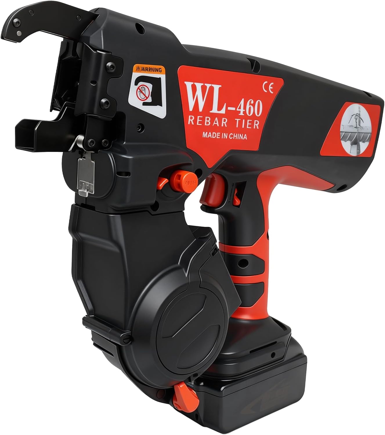 Automatic Twintier Rebar Tying Machine Rebar Tier Gun up to #7 x #7 with 19ga(1.0mm) Wire, 2 x 18V 5000mAh Battery Handheld Twintier Rebar Tying Tools Automatic Twintier Rebar Tying Machine Rebar Tier Gun up to #7 x #7 with 19ga(1.0mm) Wire, 2 x 18V 5000mAh Battery Handheld Twintier Rebar Tying Tools