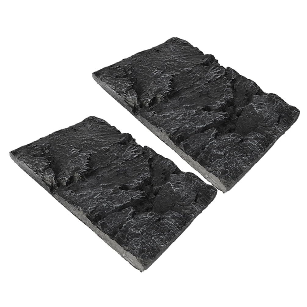 Toddmomy 2piezas Acuático para y Terrario Panel Decorativo De para Reptiles y Peceras Simulación De para Decoración De y Terrarios