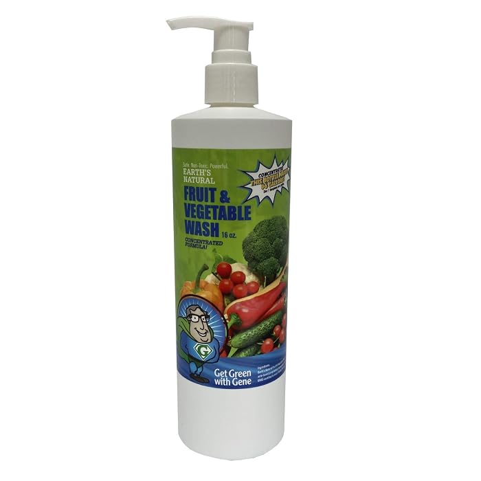 Buy Earth's Natural Fruit and Vegetable Wash Concentrate Online at
