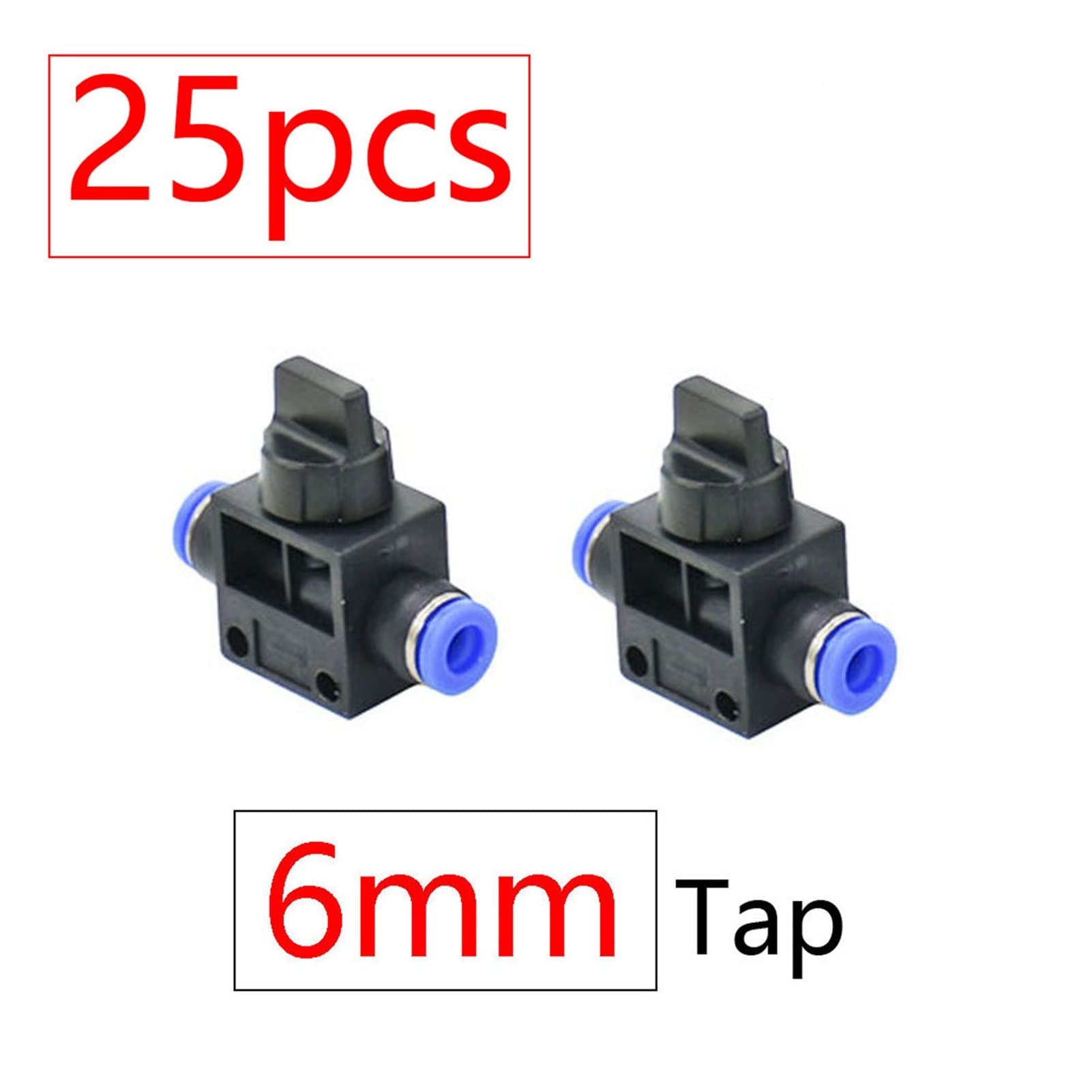 Złącze do węża ogrodowego 25/50 sztuk złączki pneumatyczne PU 1/2/3/4-kierunkowa prosta głowica łokcia trójnik złącze do 6 mm 8 mm rura rozdzielacz węża (kolor: Srebrny)