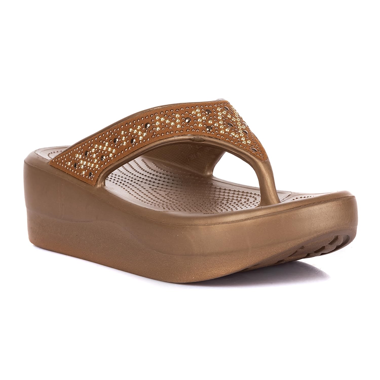 Waves Platform Heel Washable Flip Flops for Women-image-17