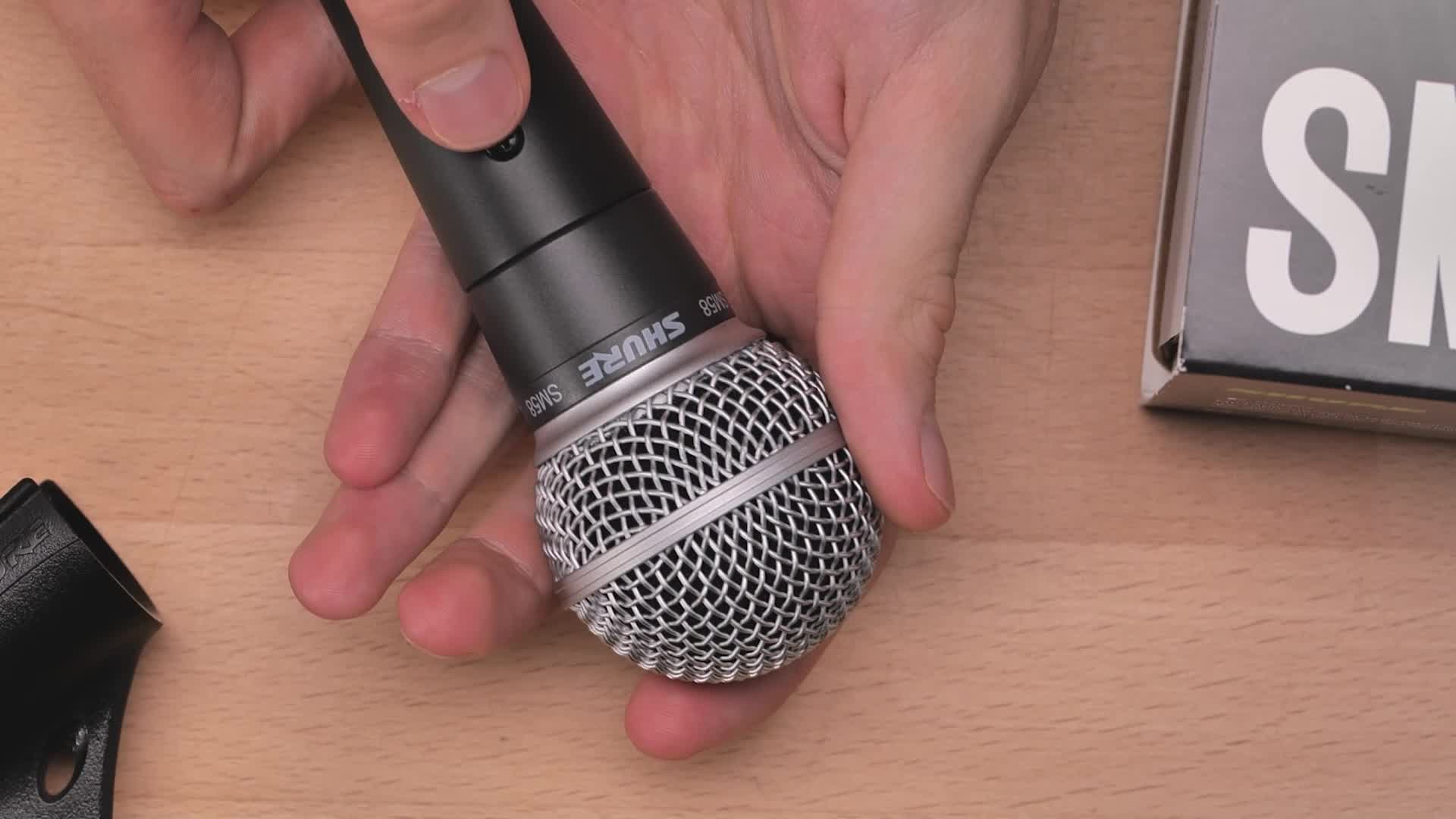 Shure SM58SE Micrófono Vocal dinámico cardioide con Interruptor de