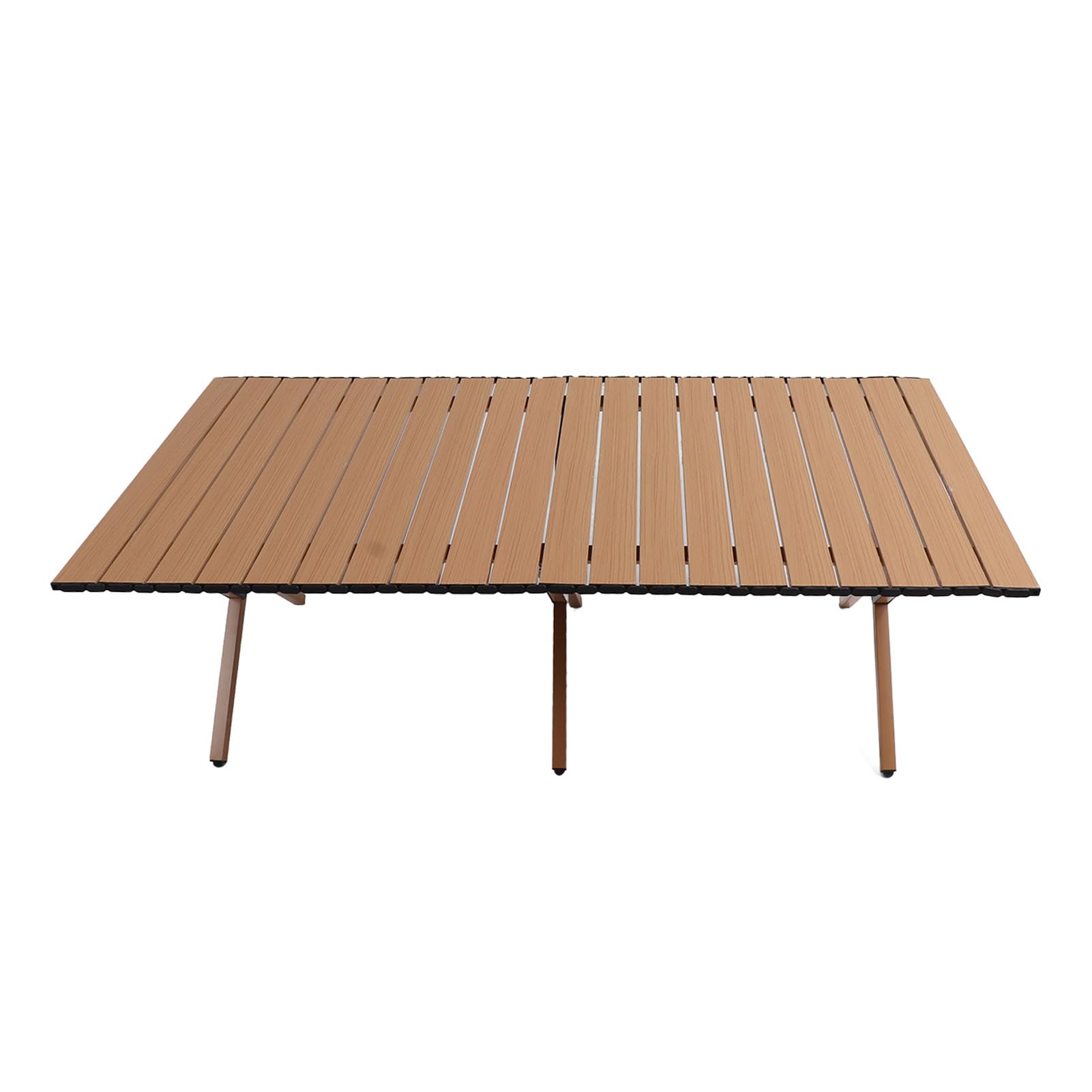 Mesa Plegable para Acampar, Mesa Portátil Enrollable para Exteriores con Bolsa de Transporte, Auxiliar Liviana para Picnic, Barbacoa, Senderismo, para la Playa, Patio