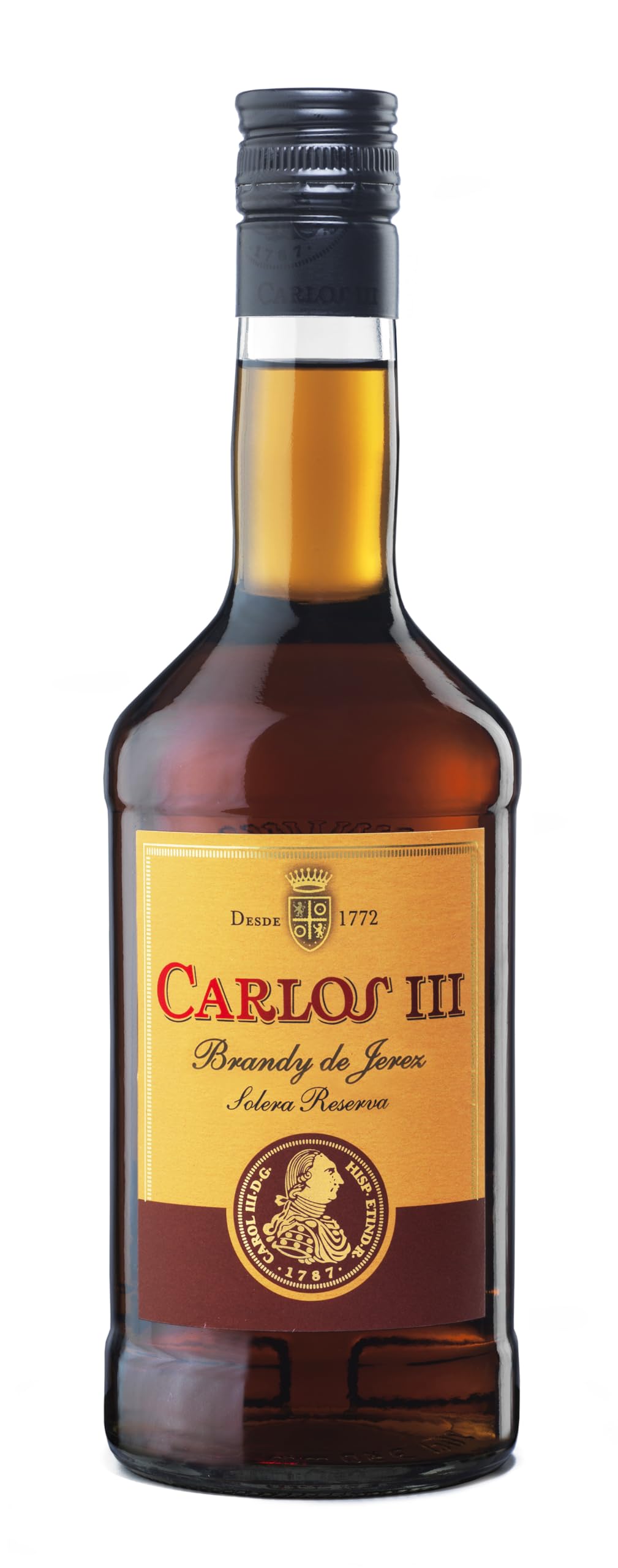 Carlos III Brandy Solera Reserva Jerez, 70cl