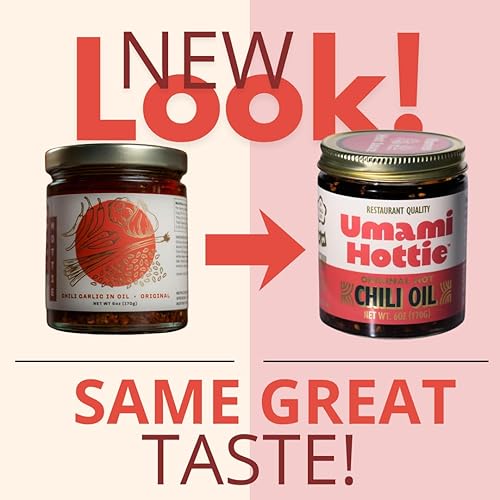 Miniatura 4 de Umami Hottie Salsa picante de ramen original  Aceite de chile estilo japonés atrevido  Hecho con ajo, chile Shichimi Togarashi, miso rojo y sésamo