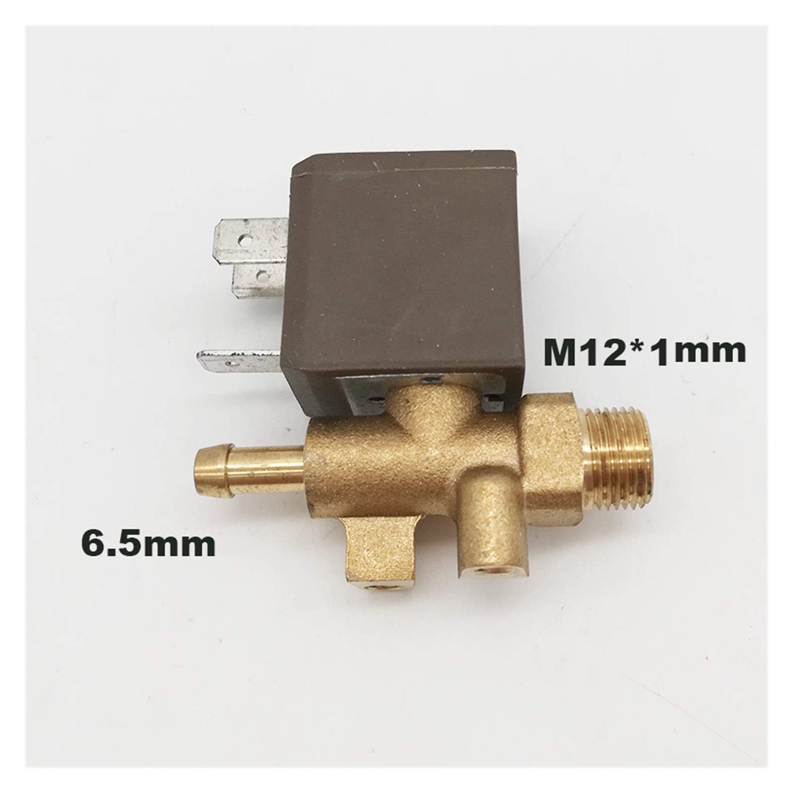 2 droga Nc. CO2 Argon Arc MIG TIG Automatyczna spawarka Zawór parowy, Rura pchająca 6,5 mm x Męska nić M12x1 Dla KażDej Sytuacji W Pracy (Color : 1, Size : 12V)