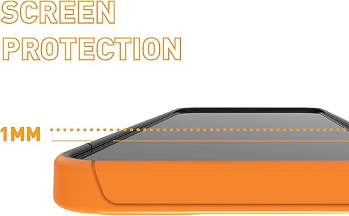 Miniatura 6 de ARMOR Signature - Funda para iPhone 12 Pro / 12, color naranja con cinta gris