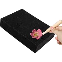 TVETE Needle Felt Mat High Density Needle Felt Foam Pad Wool Felt Mat Small Portable Rectangle Sponge Pad Needle Mat Thick Felt Workbench Sponge Needle Felt Pads Needle Felt Supplies M Approx