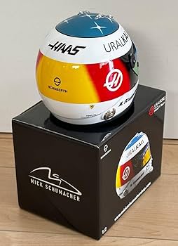 サイン入り M.シューマッハ ヘルメット 直筆サイン入り M.シューマッハ 1/2 ヘルメット 1996 BELL