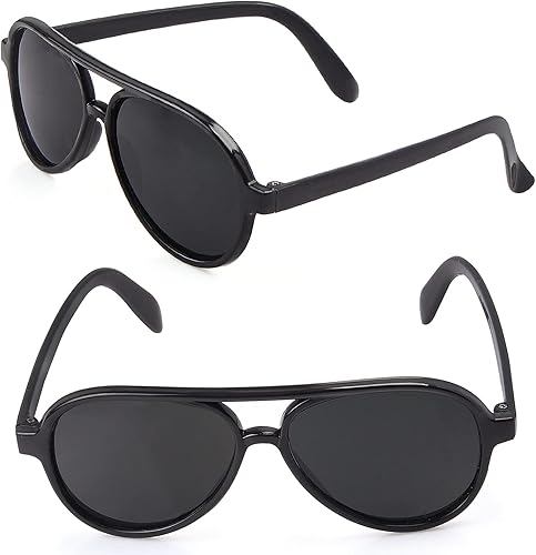 Miniatura 4 de Yewong Juego de accesorios de disfraz de policía para mascotas, perro, gato, sombrero de policía, insignia, gafas de sol de aviador, kit de disfraz