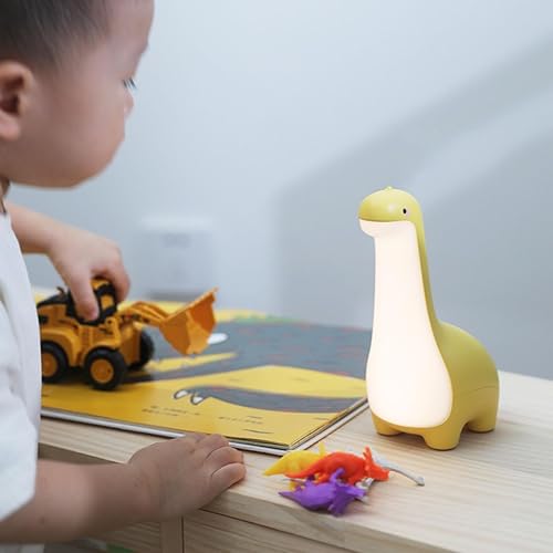 Miniatura 5 de Touch Control Dinosaur USB Night Lamp, Adjustable Brightness Ambient Lighting, Novelty Dinosaur Lovers for Various Spaces