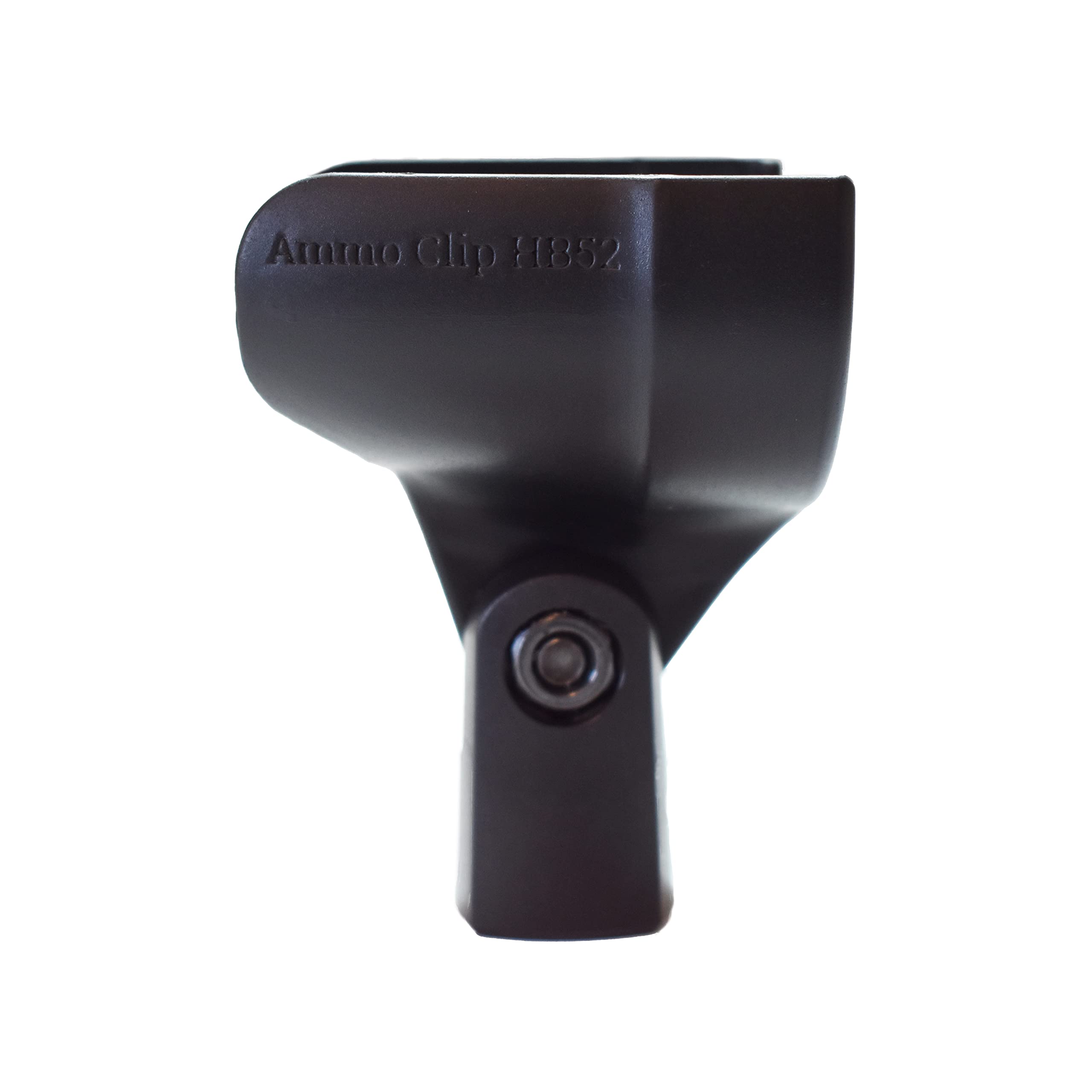 Clip per munizioni HB52 Bullet Mic Holder per Hohner HB52 Harp Blaster Microfono (nero naturale)