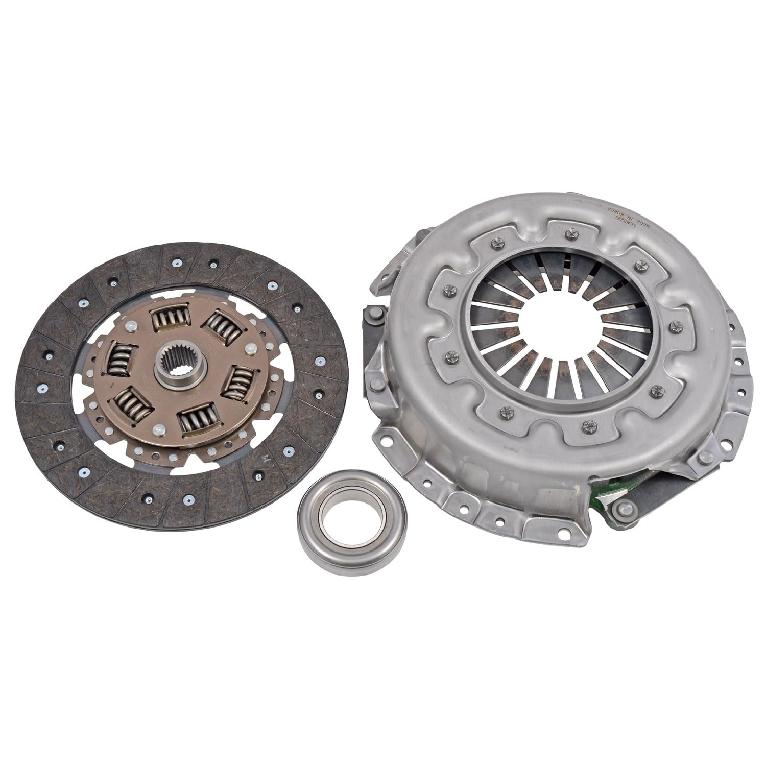 Clutch Kit 3pc (Cover+Plate+Releaser) ADN13056 Blue Print 30100VW215 Quality New