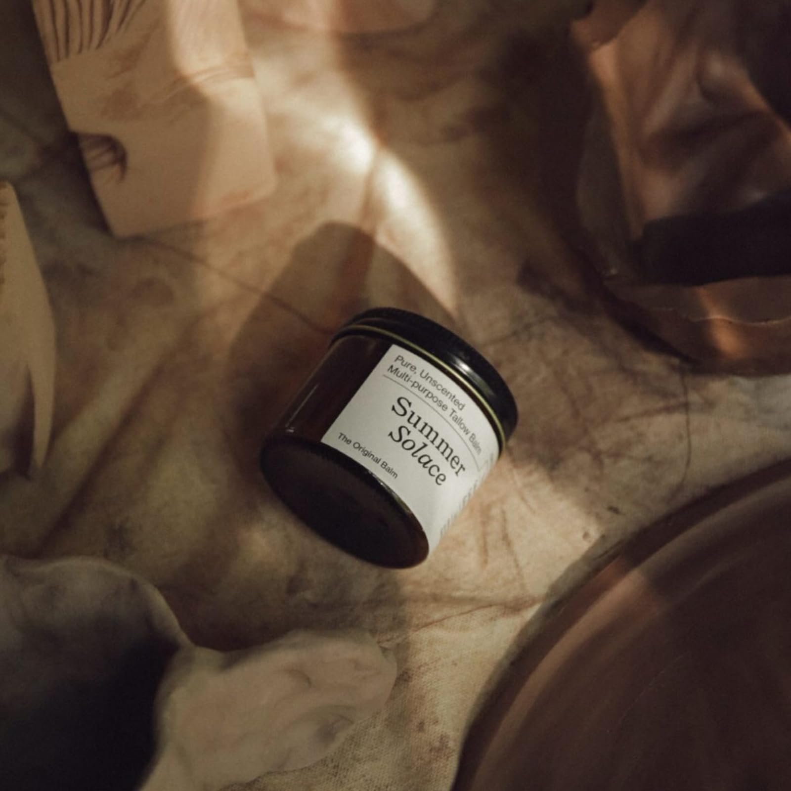 Summer Solace Unscented Tallow Balm Face & Body Moisturizer 60ml