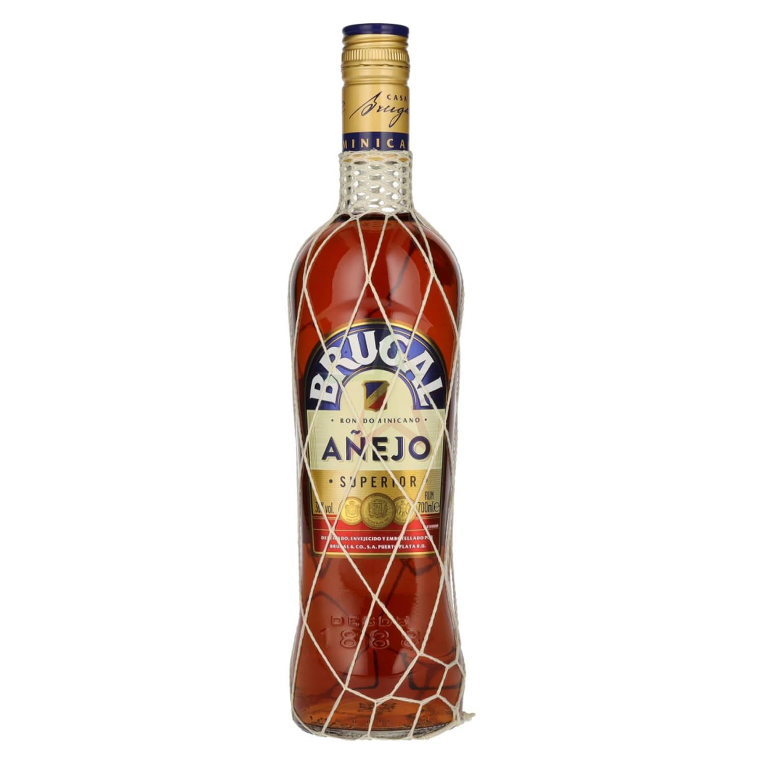 Brugal AÑEJO Superior Ron Dominicano 38,00% 0,70 Liter