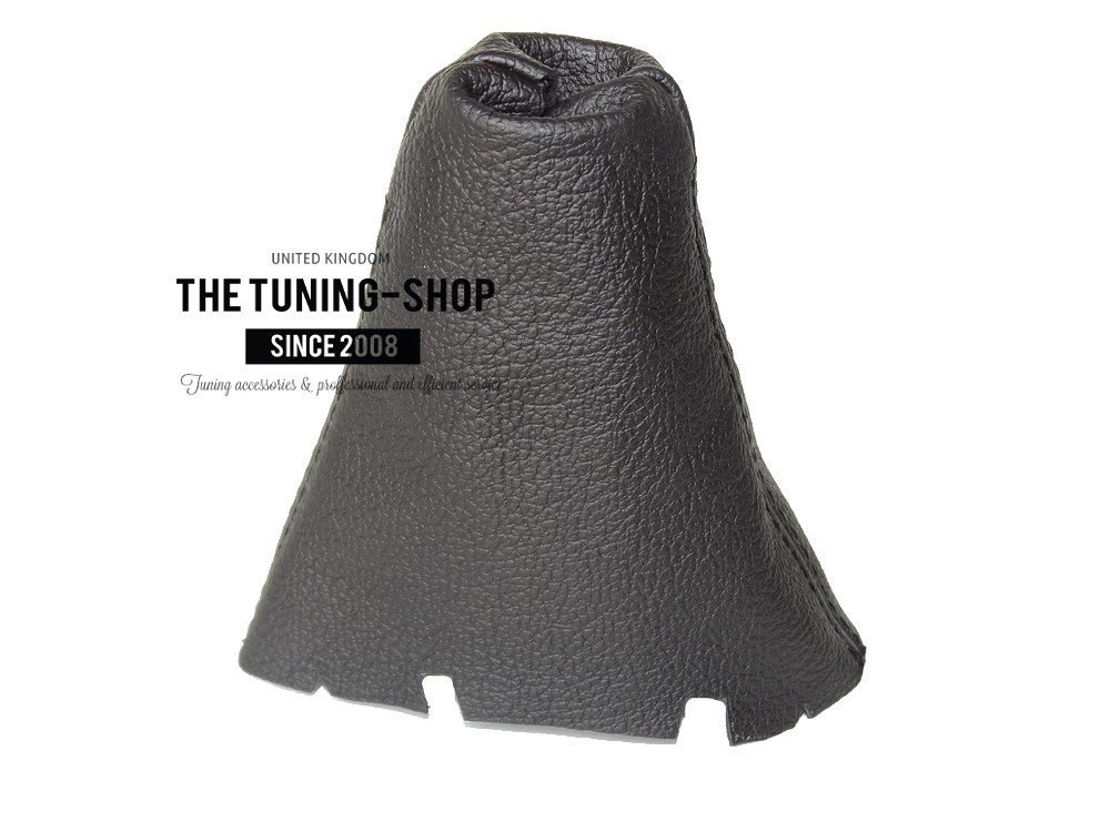 For Mercedes C-Class W203 2000-03 Automatic Shift Boot Black Genuine Leather