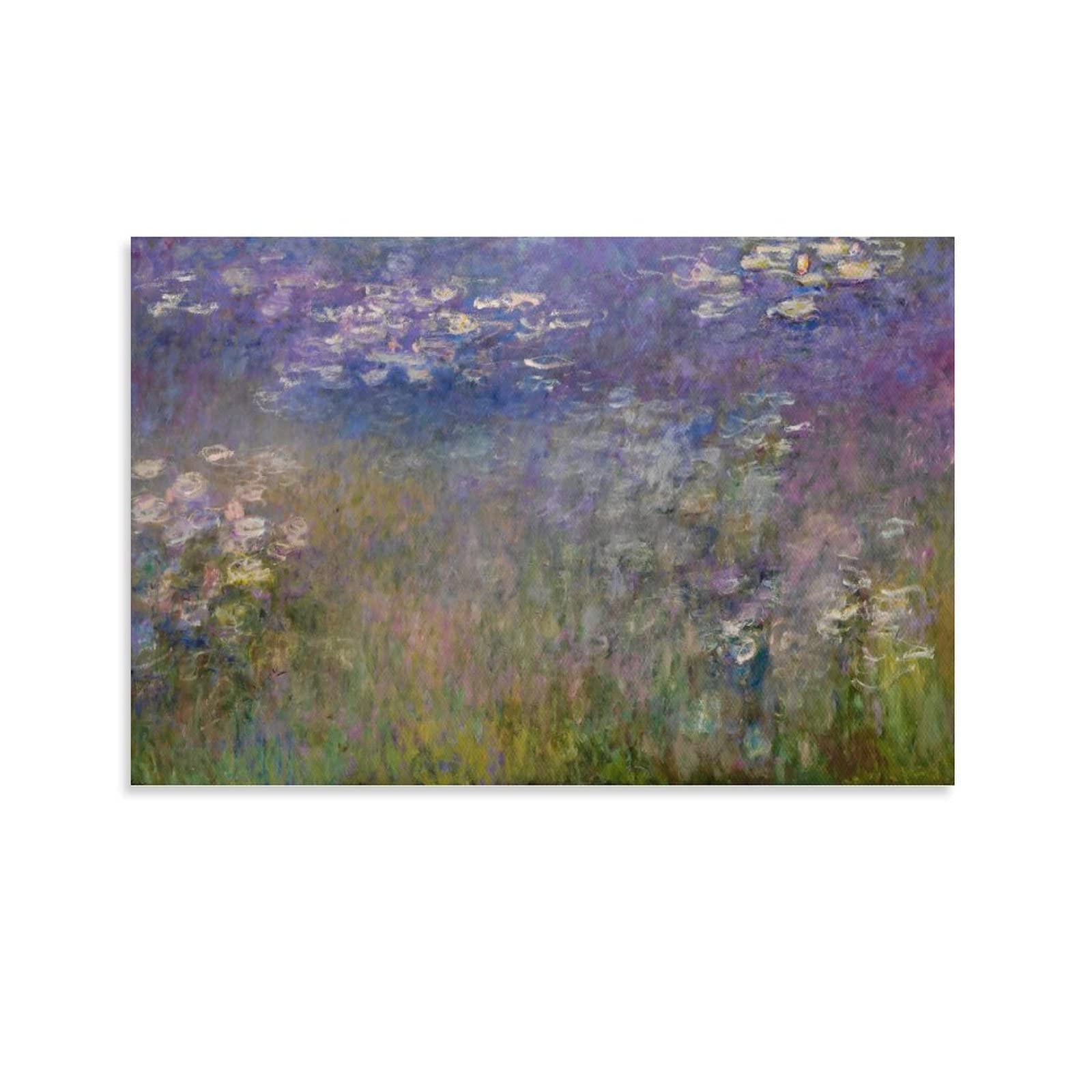 Amazon.co.jp: Claude Monetクロード・モネ 名画の数々ポスター『睡蓮