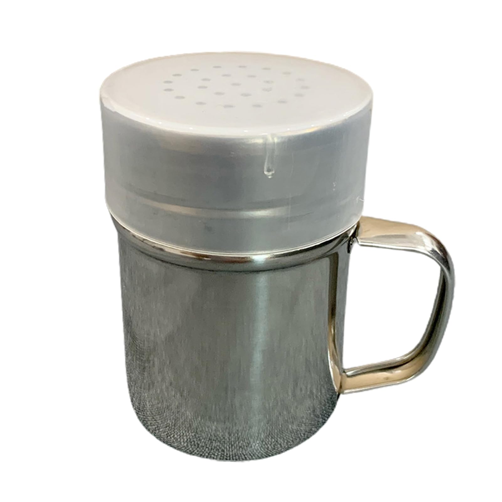 Porceosy Spice Shaker Comfortable Grip Storage Rustproof Spice Dispenser Parmesan Cheese Shaker Dining Room Supplies S
