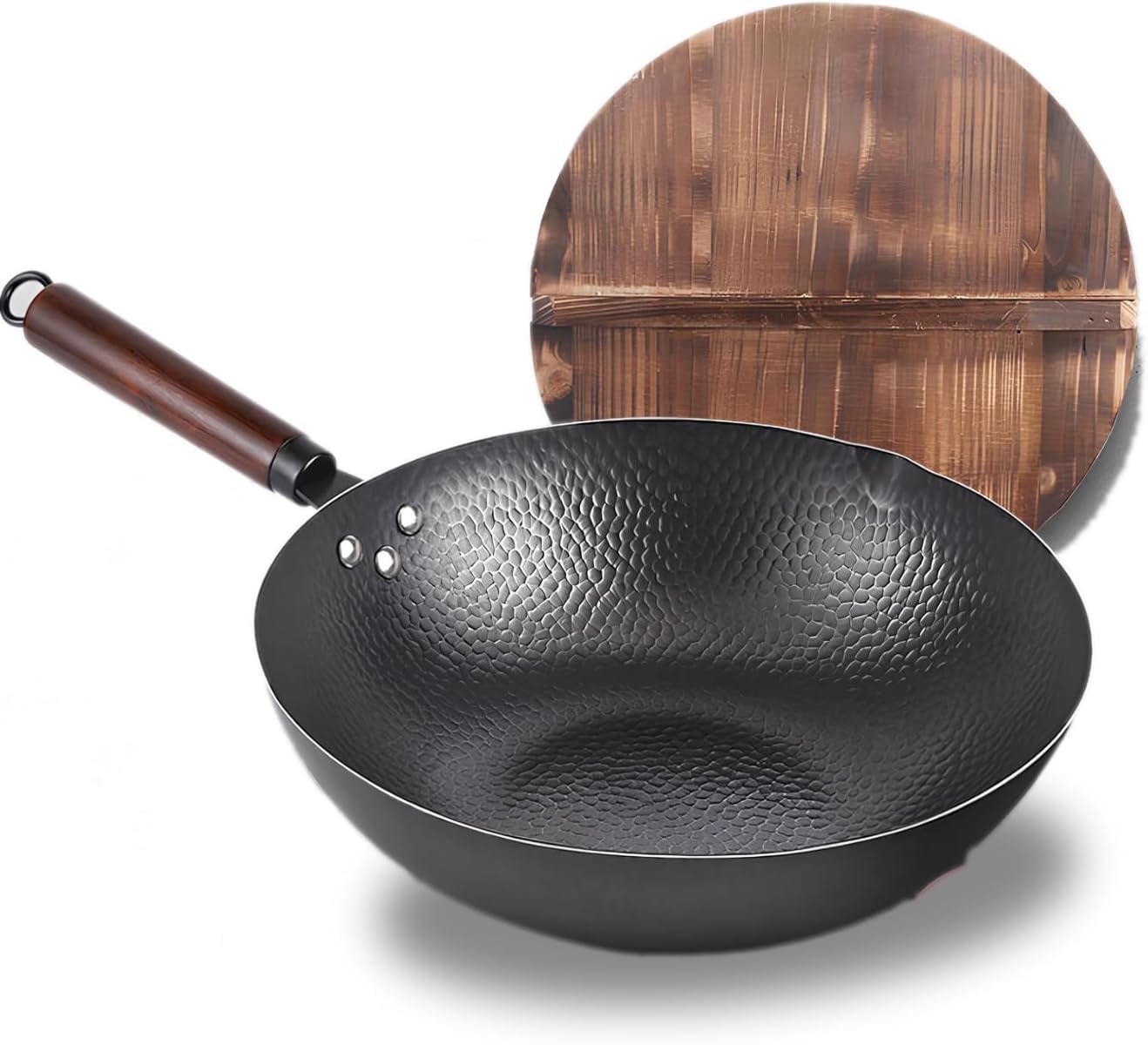 新しいフラットボトムノンステックフライパン Amazon | 【MoFein】ノンスティック フラットボトム 12.6 インチ