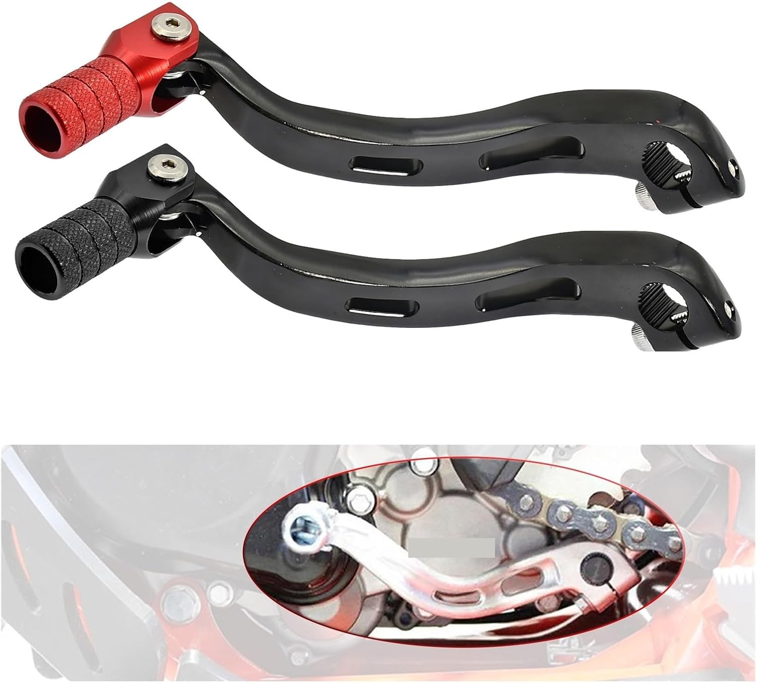 Motorbike Shift Lever for RR250 RR300 RR350 RR400 RR450 RR520 for Xtainer300 2010-2020 CNC Gear Shifter Shift Lever Pedal