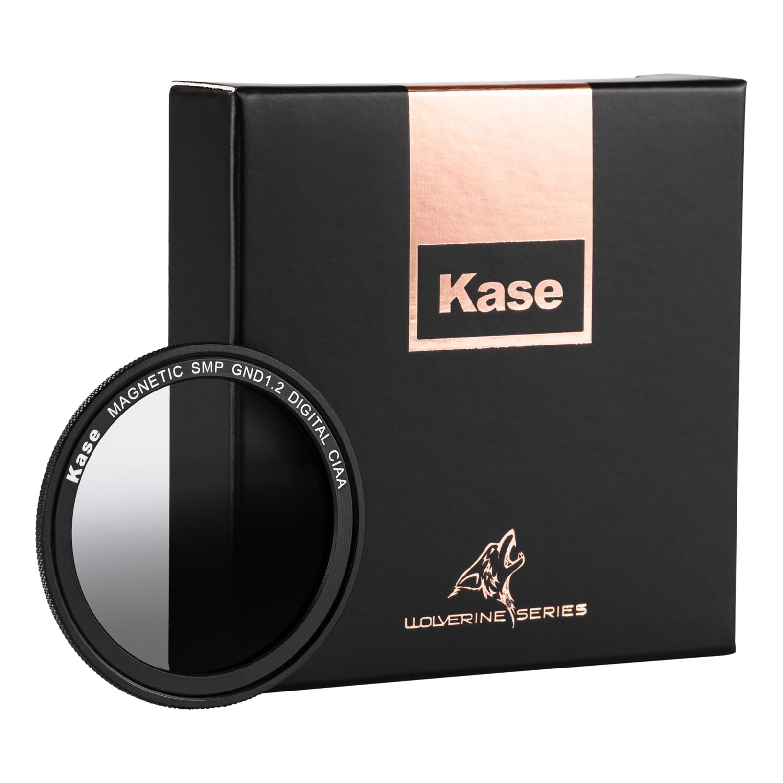 Kase Wolverine Magnetischer weicher Verlaufsfilter ND 4 Stop ND16 + magnetischer Adapter für Kompakt-Digitalkamera, kompatibel mit Sony RX100