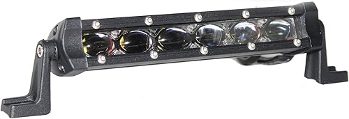 Miniatura 6 de 2 x 8 pulgadas sola fila 30 W Off Road barra de luz LED Spot Beam LED 12V barra luz para camión ATV Ute SUV Pickup Cab SUV Bus 4X4WD UTE Van IP68