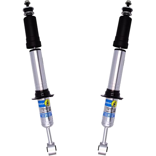 Bilstein Pair of Front B8 5100 Ride Height Adjustable Shocks Compatible with 2005-2015 Tacoma 4WD | Provides 0-2.5" Front Lift | Easy Installation | Built to Last