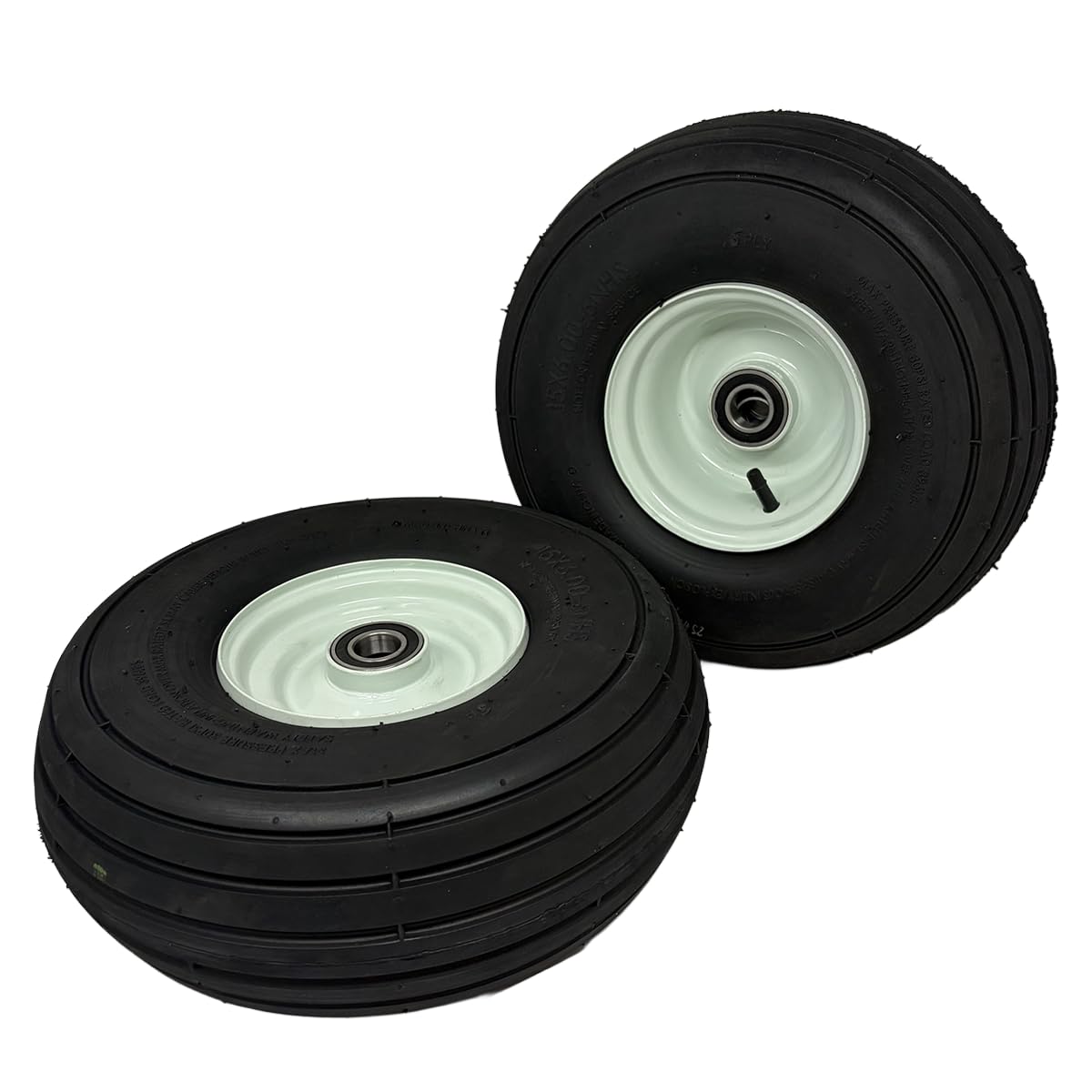 Amazon.com: 15x6-6 Tedder Tire & Wheel for 25mm (0.98) Axle and 2
