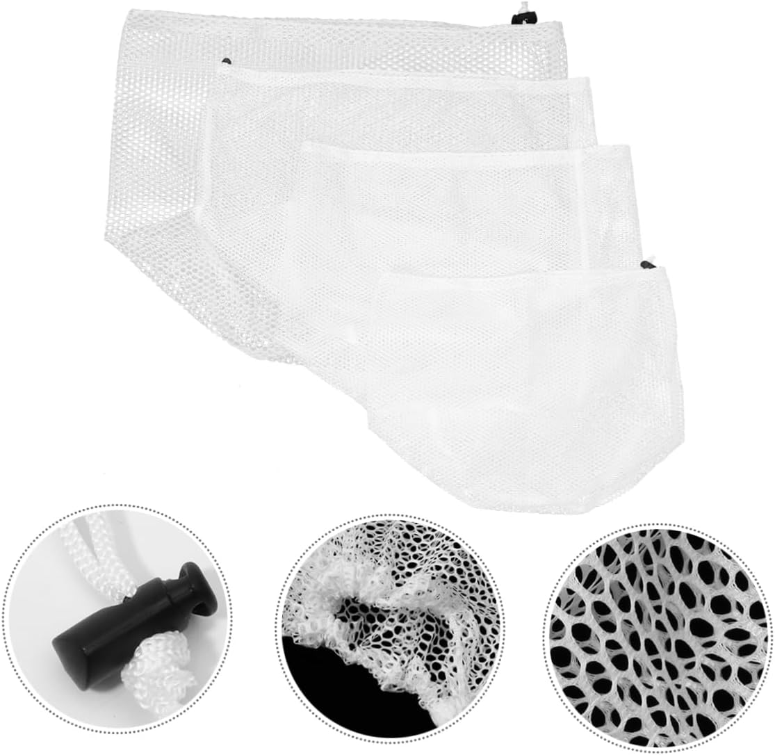 8pcs Travel Laundry Storage Large Hanging Laundry Hamper Mesh Wash Bag for