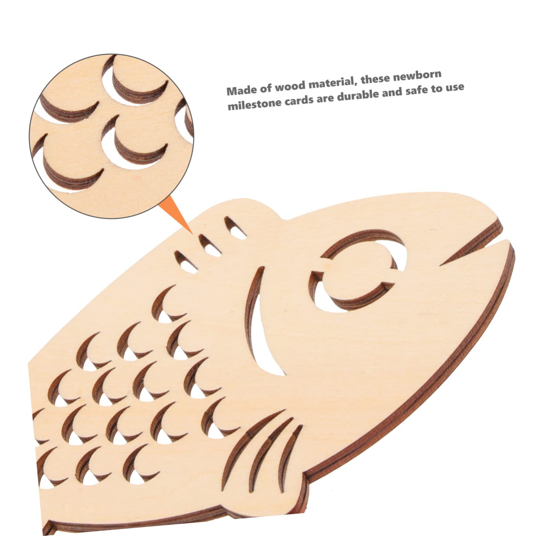 Toyvian 5sets Segnali Legno Per Foto Di Crescita Neonatale Milestone Giorni Accessori Decorativi Per Ricordi Speciali Per Nuovi Genitori Compatto e Sicuro Per Tuo