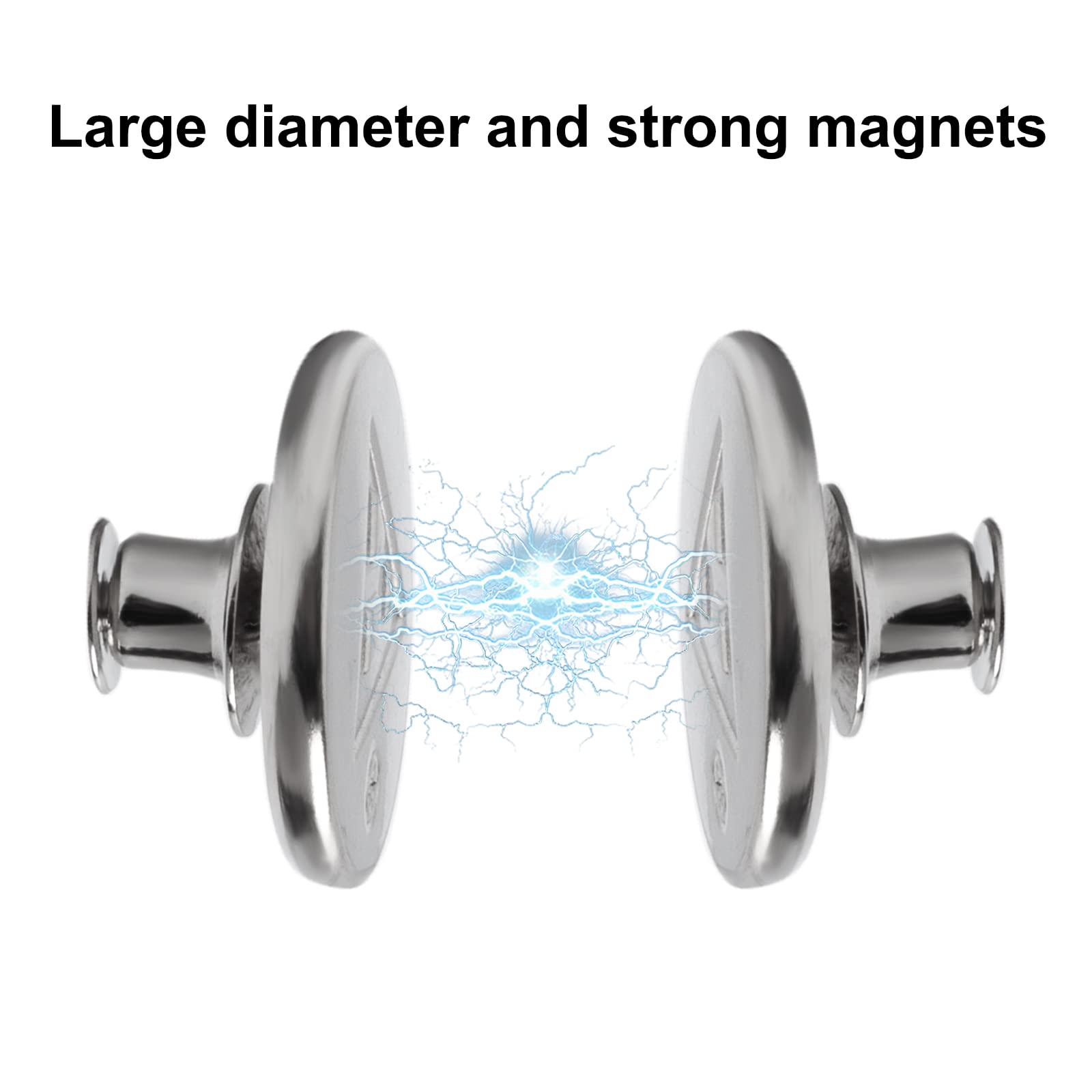 Jcabin Curtain Closure 12 Pcs, Upgrade Curtain Weights Strong