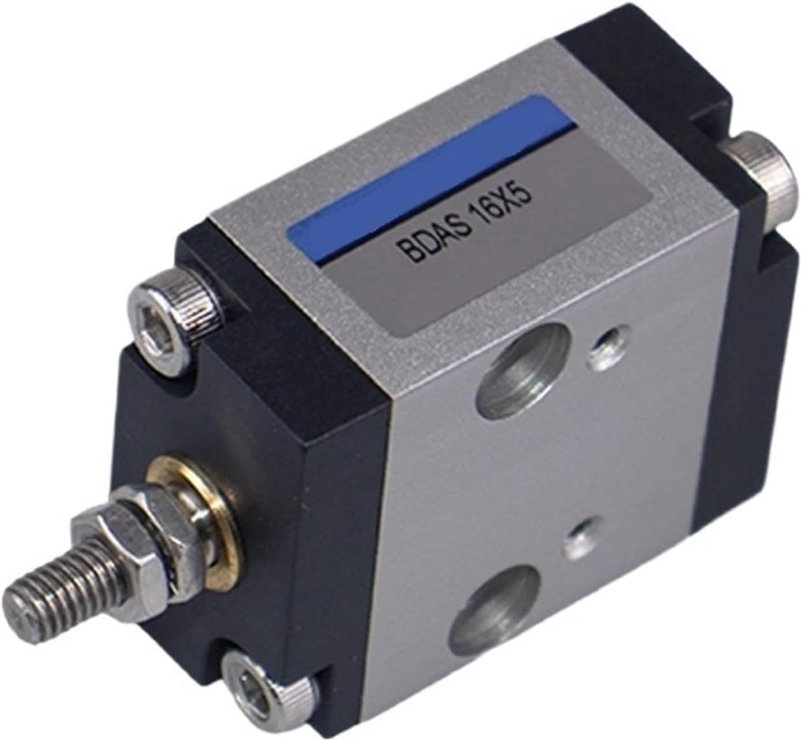 Ahyln One Color Bdas16x5 Linear Motion Pneumatic Cylinder - 16Mm Bore, 5Mm Stroke For Industrial Automation .0615