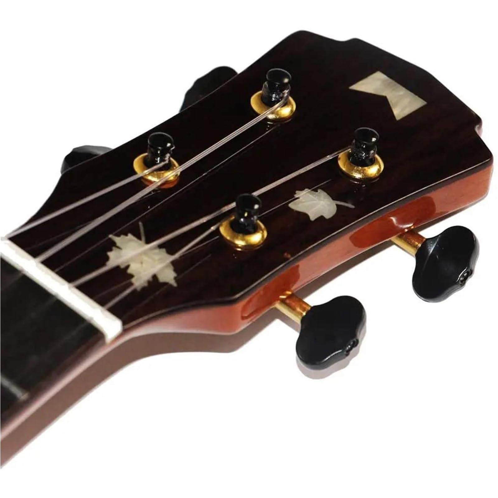 Profesjonalna Ukulele Ukulele Tenorowe Dla Początkujących 26 Cali Lite Drewno Świerkowe Wykończenie Na Wysoki Połysk Z Twardym Futerałem Tuner Pasek Kapodaster