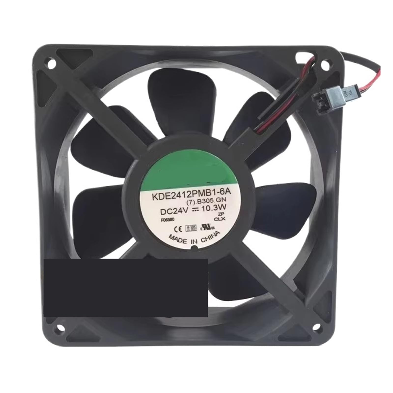 UITGVDQAT 12CM KDE2412PMB1-6A 120 * 120 * 38MM 24V 10.3W cooling fan