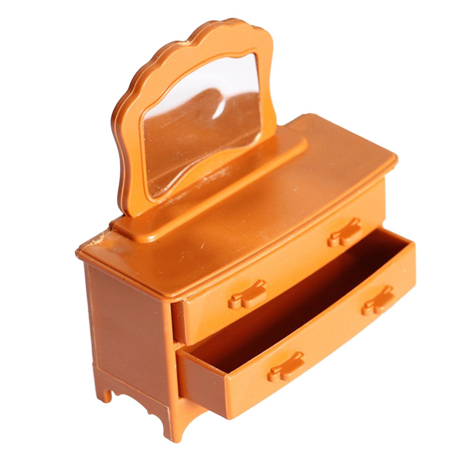 Mini Dressing Table Life Scene Supplies Dollhouse 1:12 Scale Decoration 1pc