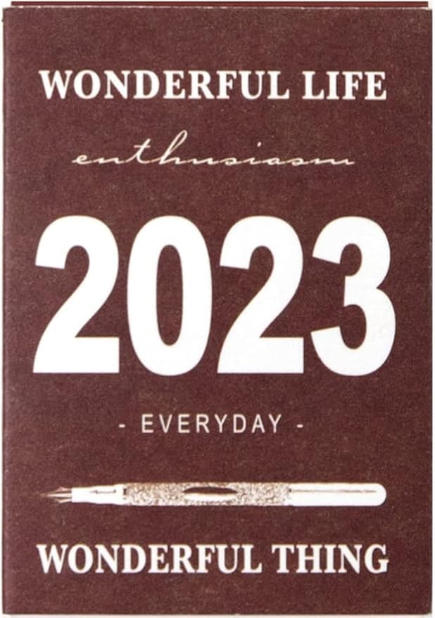 ASHIRI calendar Desk Calendar 20222023 Portable Tearable Notepad