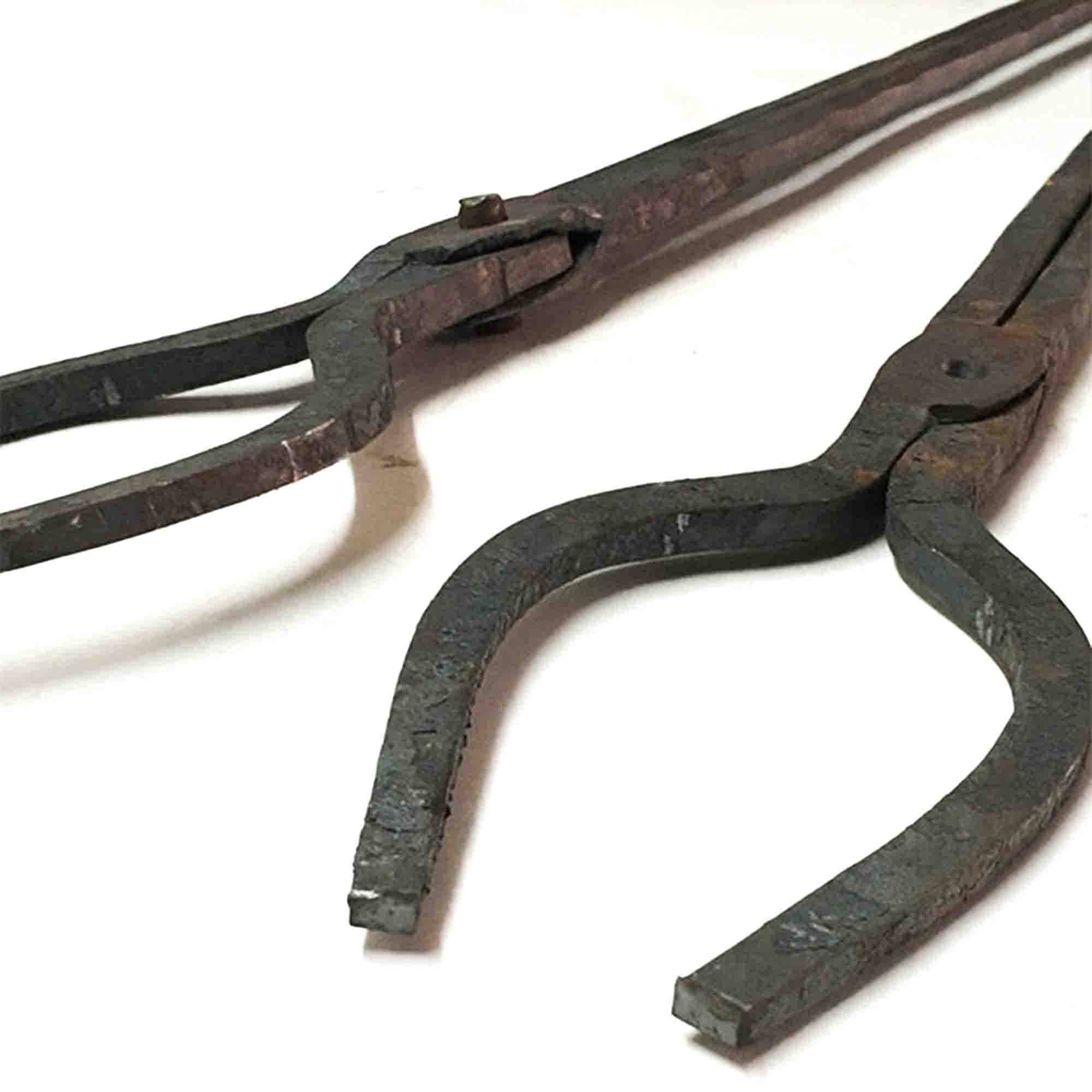 Schmiedezange 42cm Mit Gebogener Nase - Professionelle Zange Für Schmiede