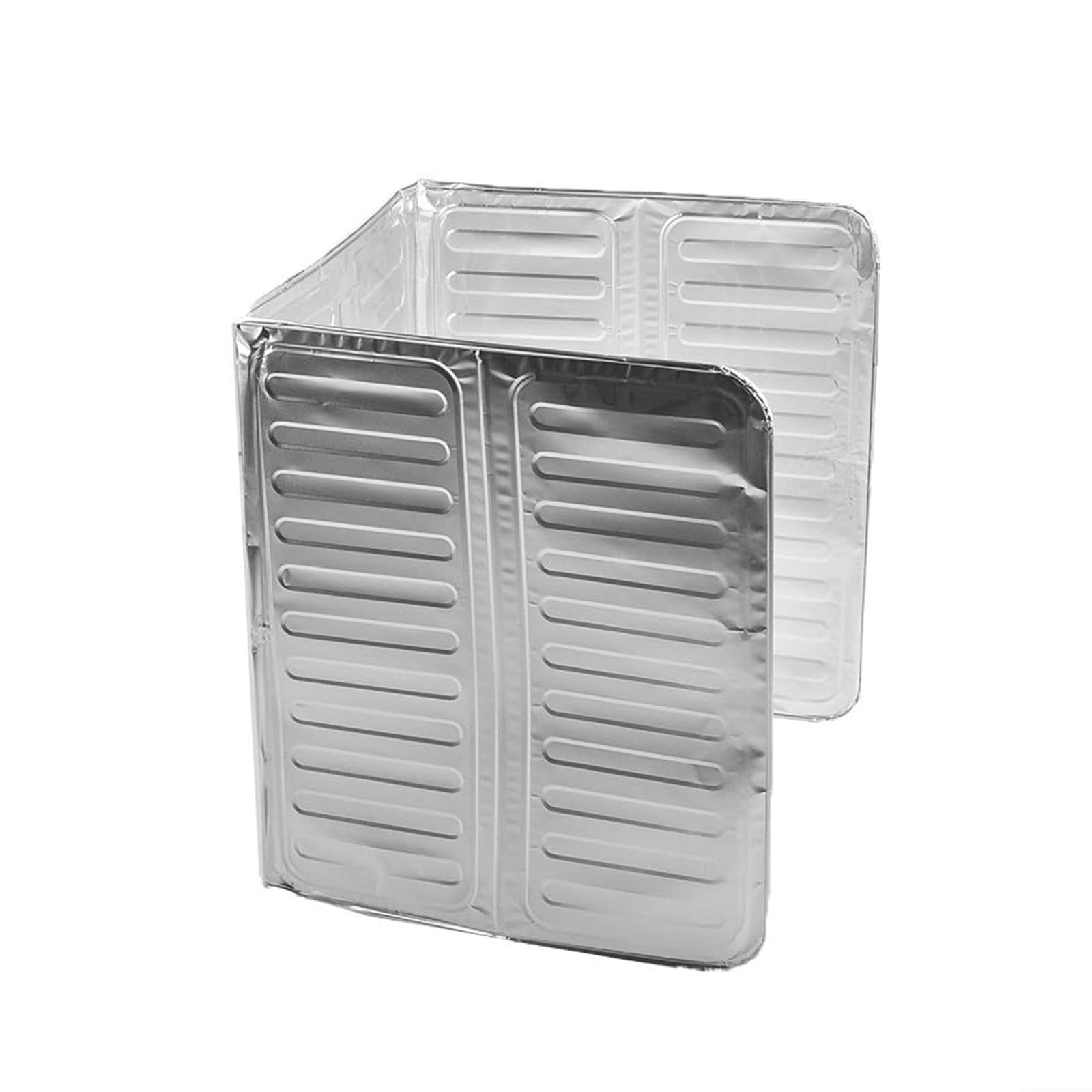 Three Sided Stove Splash Guard Aluminum Foil Cover for Kitchen Protections Against Oil Water Splatter Foil Cover