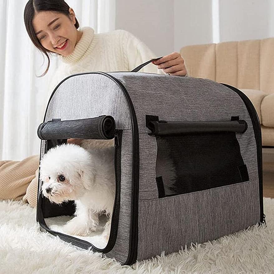 折りたたみ ポータブルケージ ペットハウス ソフトクレート Amazon | Petsfit 犬用ソフトクレート 折りたたみペットケージ