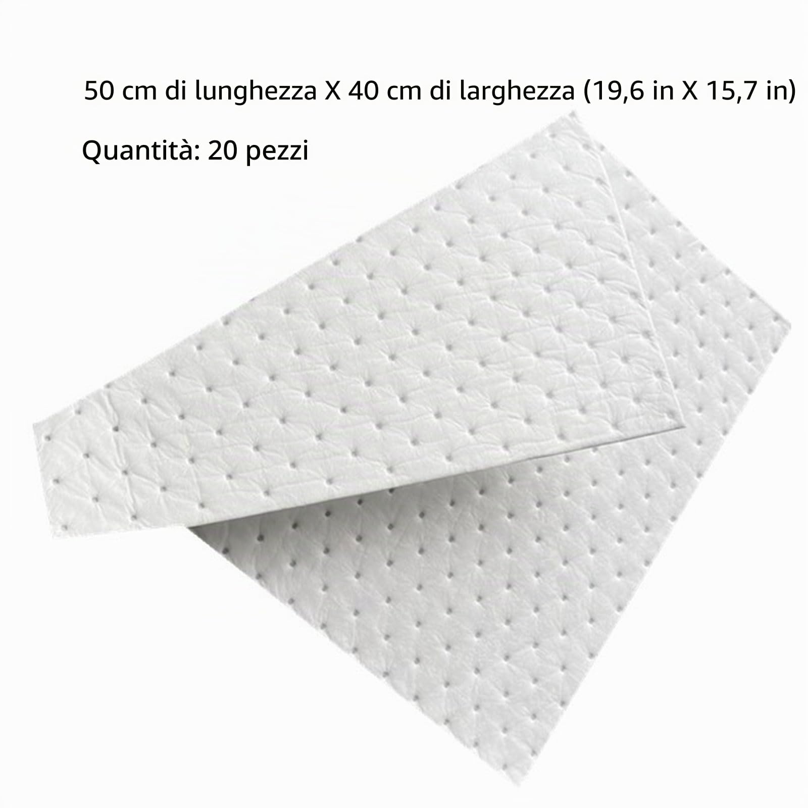 22L - Olio Solo Spill Kit - Portatile Olio Spill Kit, 20 Cuscinetti Assorbenti Olio, 2 Pz Calzino Assorbente Olio, 2 Sacchetti Smaltimento, 3 Cravatte, Guanti Nitrili, Occhial(Size:Confezione singola) | 20 Cuscinetti Assorbenti Olio, 2 Pz Calzino Assorben