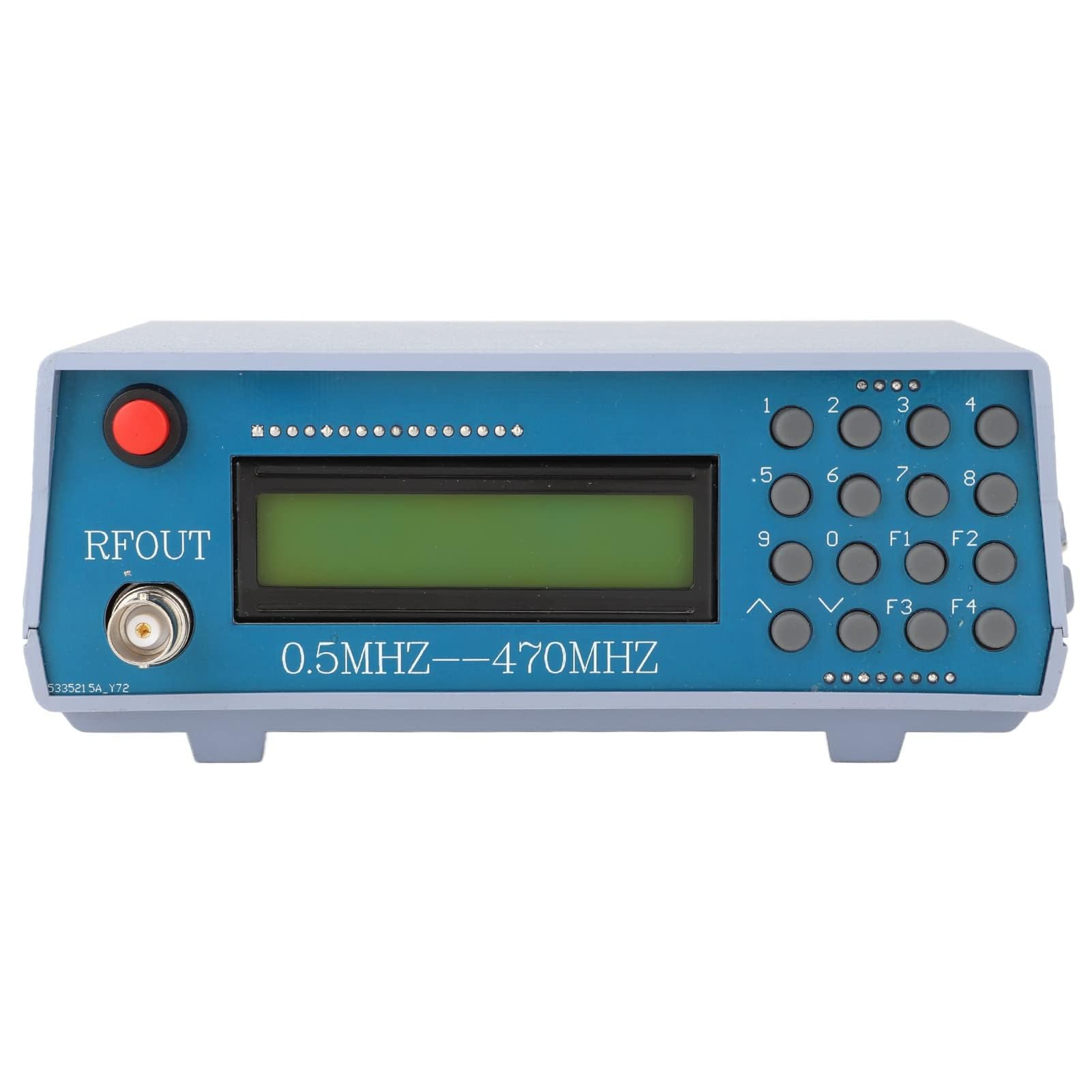 Generatore di Segnale Interfono Radio FM PM AM ABS 0.5M-470MHz Generatore di Segnale Tester Misuratore di Frequenza da -70 a 132dBm