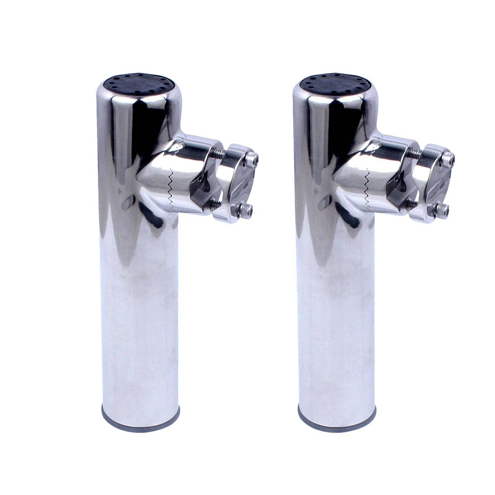2 szt. Zaciskowy uchwyt na wędki ze stali nierdzewnej 316 7/8"-1".