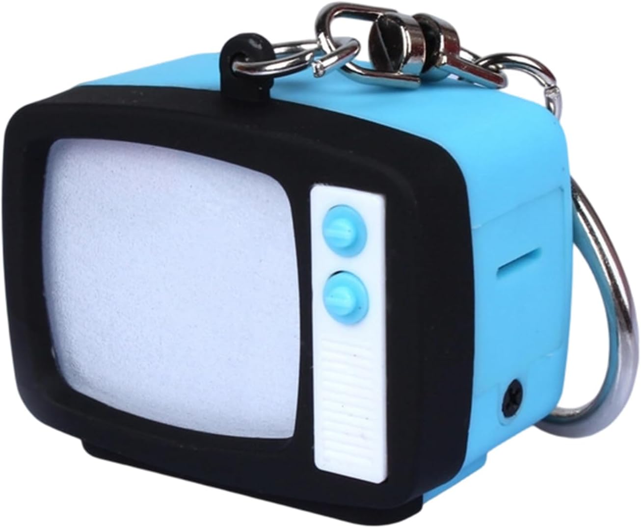 Fun Functional Retro Televisions Keychain with LED Light and Sound Effects for Gift Giving and Daily Convenience Televisions Keychain LED