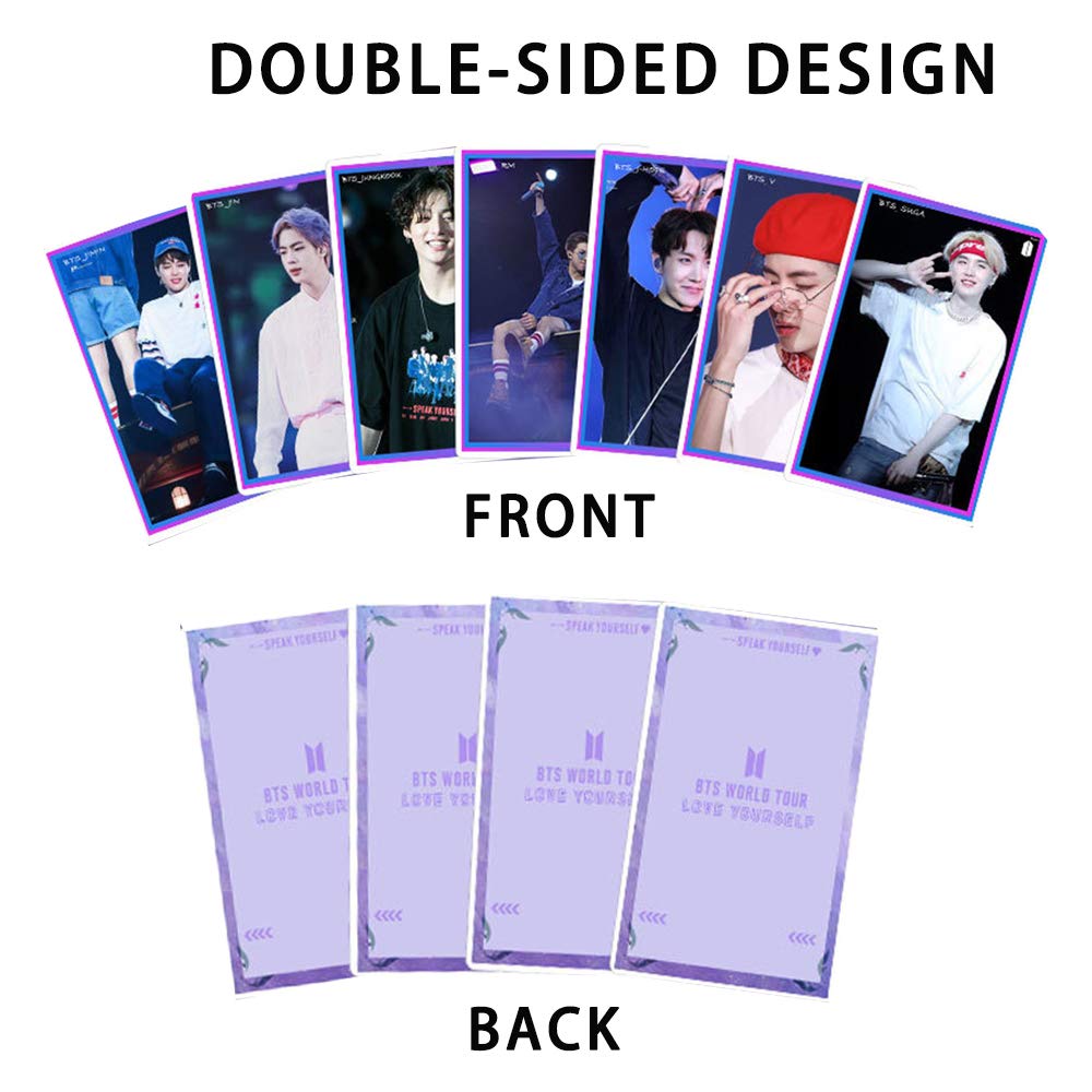 BTS LOMO Cards 54pcs bts world tour lomo card bts Lomo Card Set