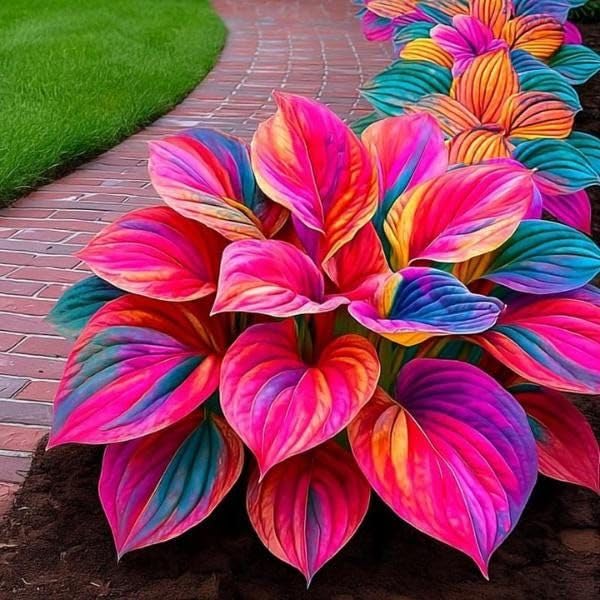 radici selezionate di hosta,bulbi di hosta,miste,resistenti al freddo e alla siccità,adatte per la decorazione di giardini e balconi-2 rizoma-d