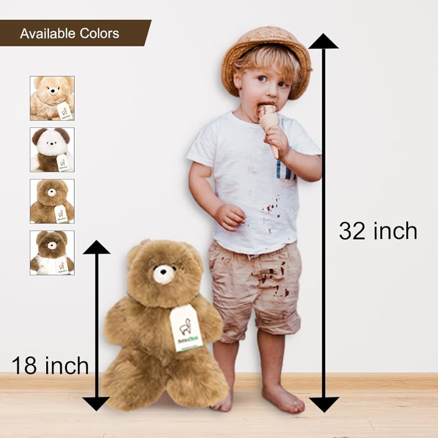 アルパカテディベアのぬいぐるみ Amazon.co.jp: アルパカ テディベア 柔らかいふわふわの