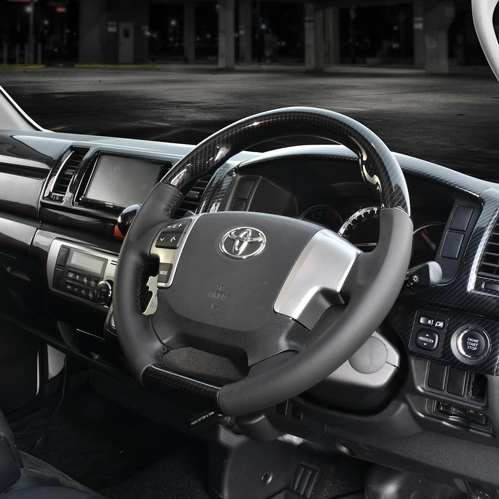 トヨタハイエース200系6型　DP2純正ステアリング トヨタハイエース200系6型DP2純正ステアリング