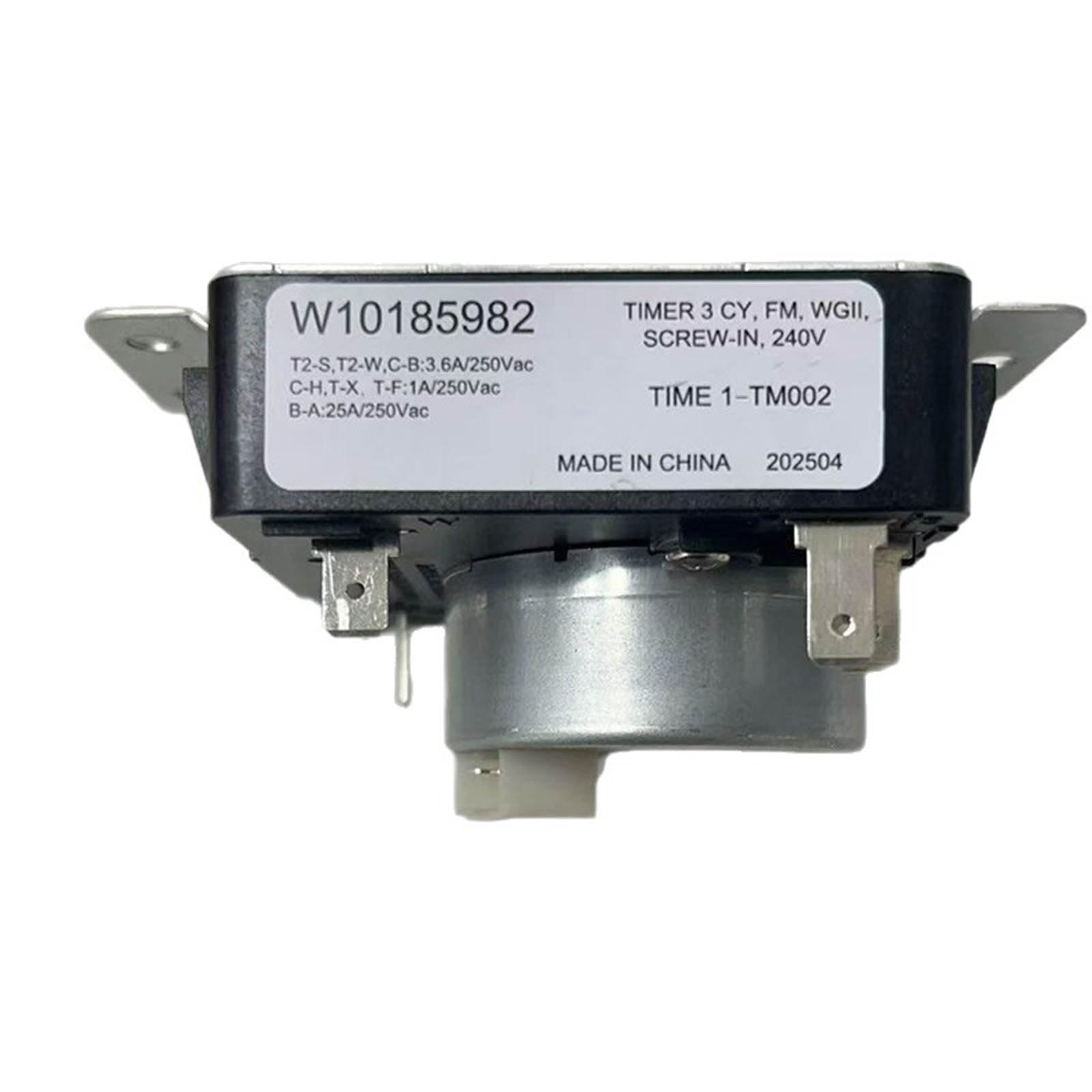 Xjdzineq OEM 230VAC Dryer Clock Direct Current Various Trademarks Permanent ABS+Iron Construction